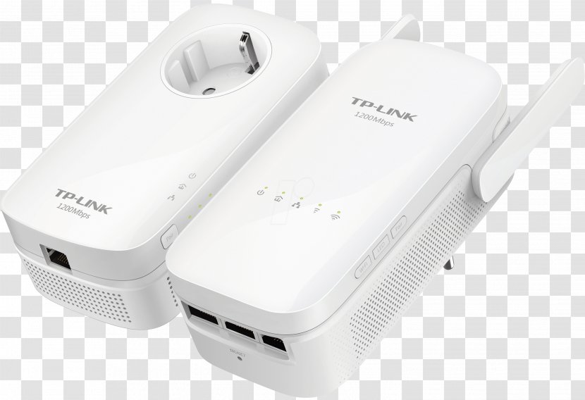 TP-Link Power-line Communication HomePlug Gigabit Ethernet - Wifi Transparent PNG