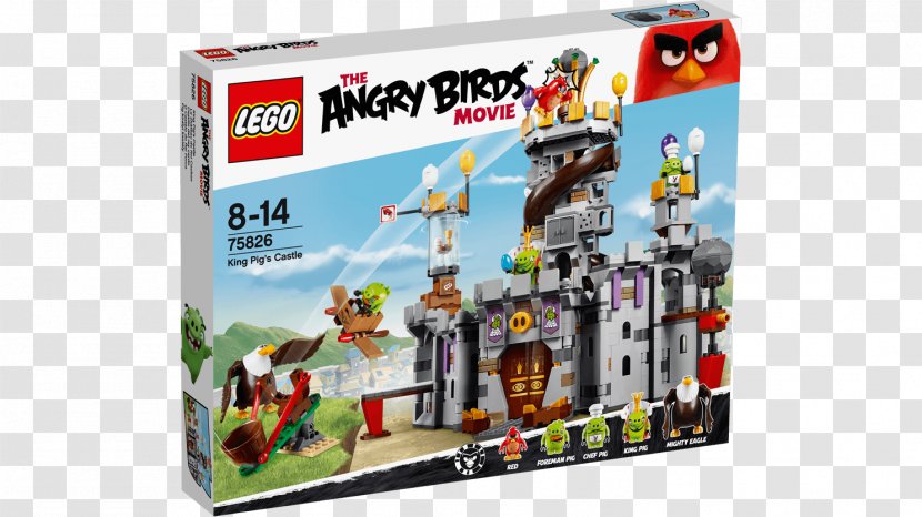 Lego Angry Birds Castle Mighty Eagle Chef Pig - Toy - Game Boxes Transparent PNG