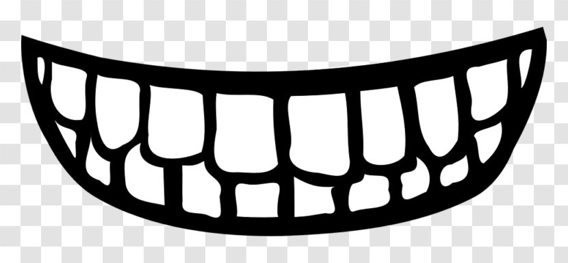 Human Tooth Drawing Clip Art - Smiley Transparent PNG