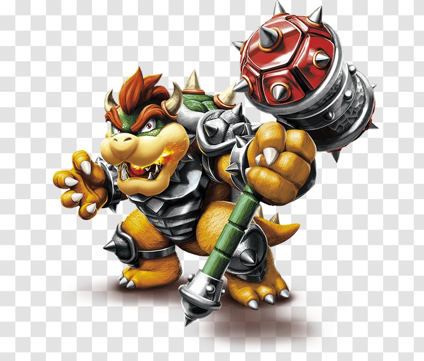 Skylanders: SuperChargers Imaginators Bowser Donkey Kong Wii - Video Game Transparent PNG