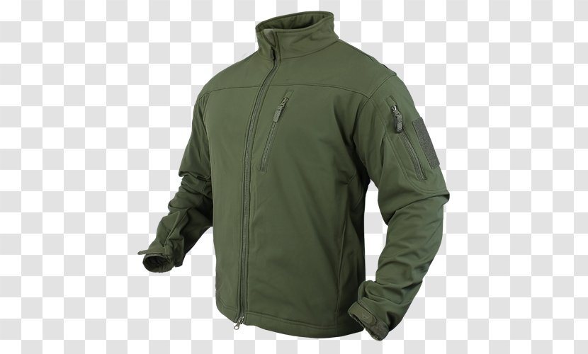 Shell Jacket Softshell Coat Clothing - Zipper Transparent PNG
