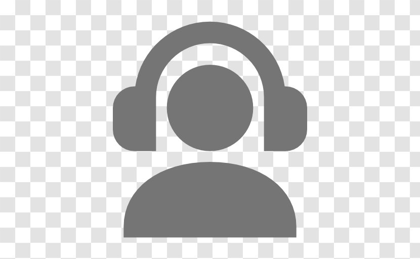 Headphones User Symbol - Logo Transparent PNG