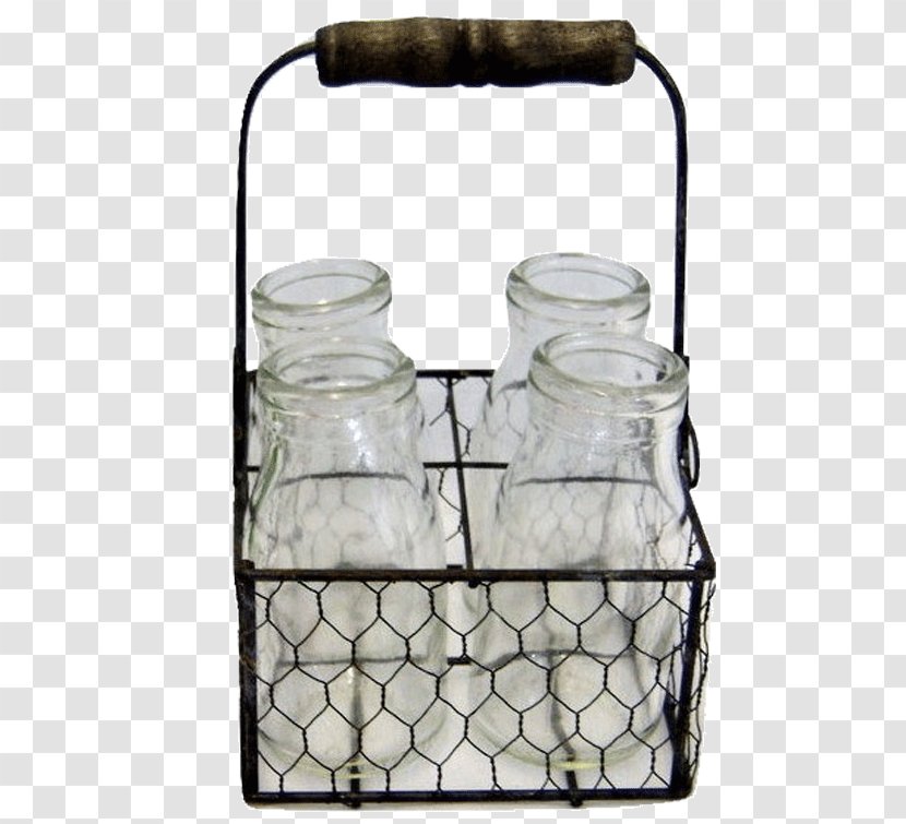 Glass Bottle Chicken Wire Transparent PNG
