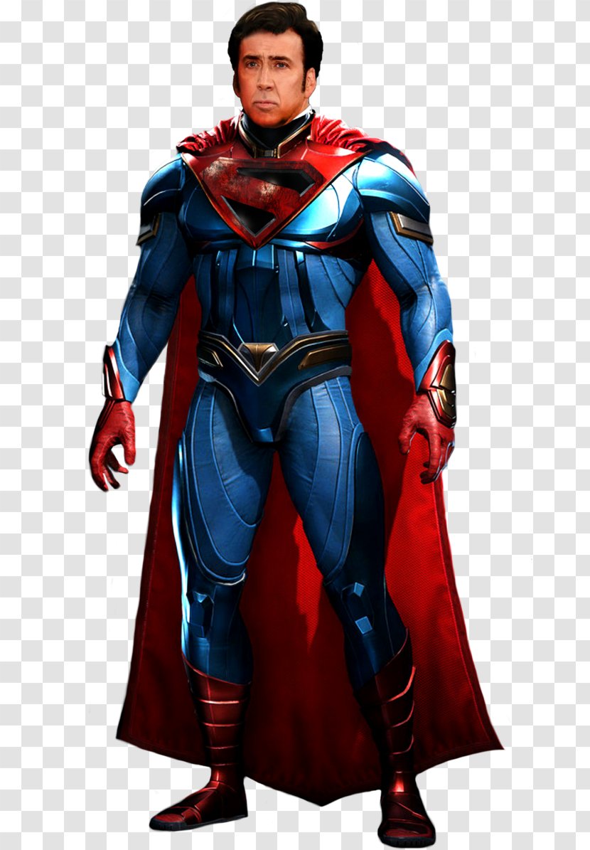 Superman Injustice 2 Justice League Batman Injustice: Gods Among Us - Costume - Nicolas Cage Transparent PNG