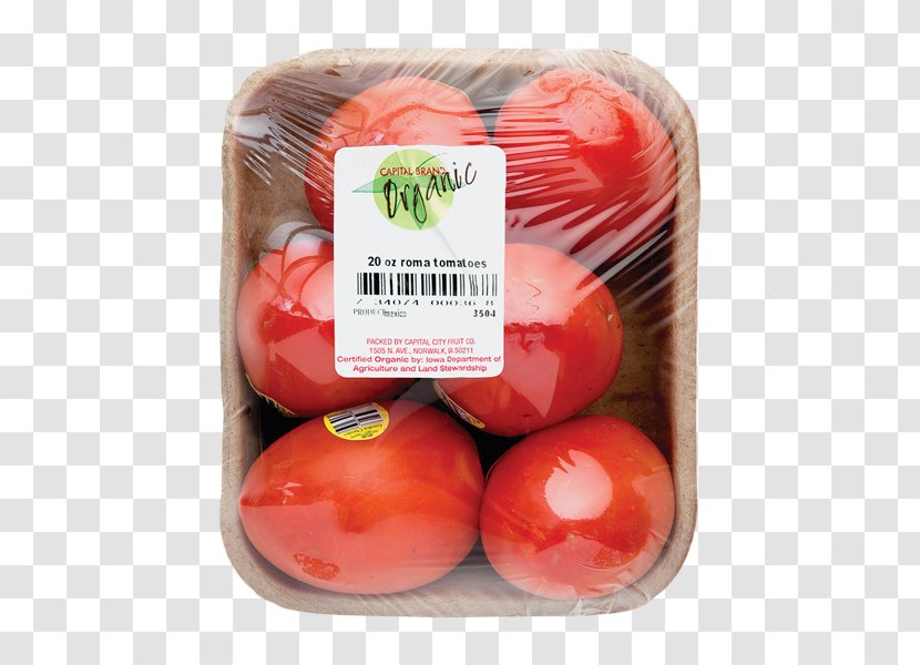Plum Tomato Natural Foods Local Food - Roma Transparent PNG