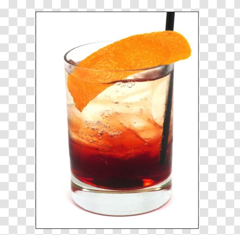 Negroni Old Fashioned Spritz Sea Breeze Black Russian - Orange Drink - Cocktail Transparent PNG