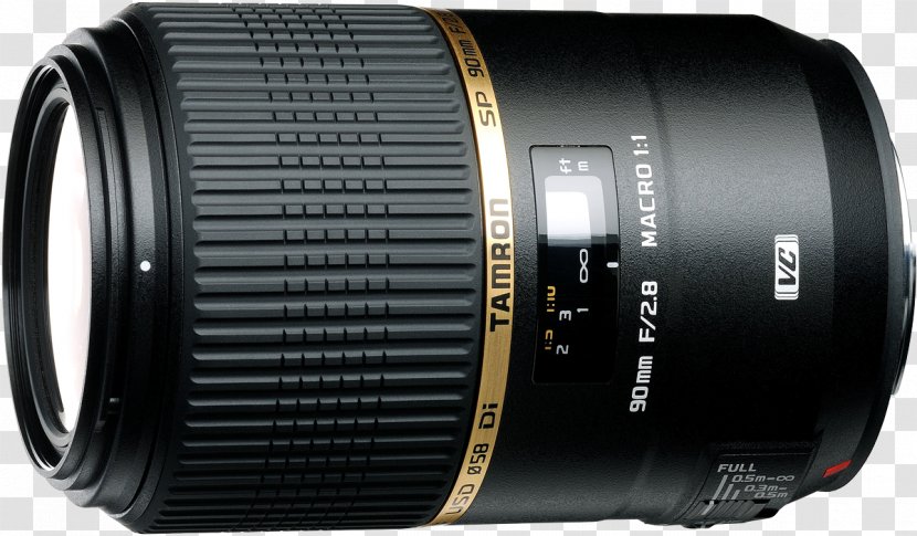 Tamron SP 70-200mm F/2.8 Di VC USD AF 90mm 1:1 Macro Camera Lens Photography - Image Stabilization Transparent PNG