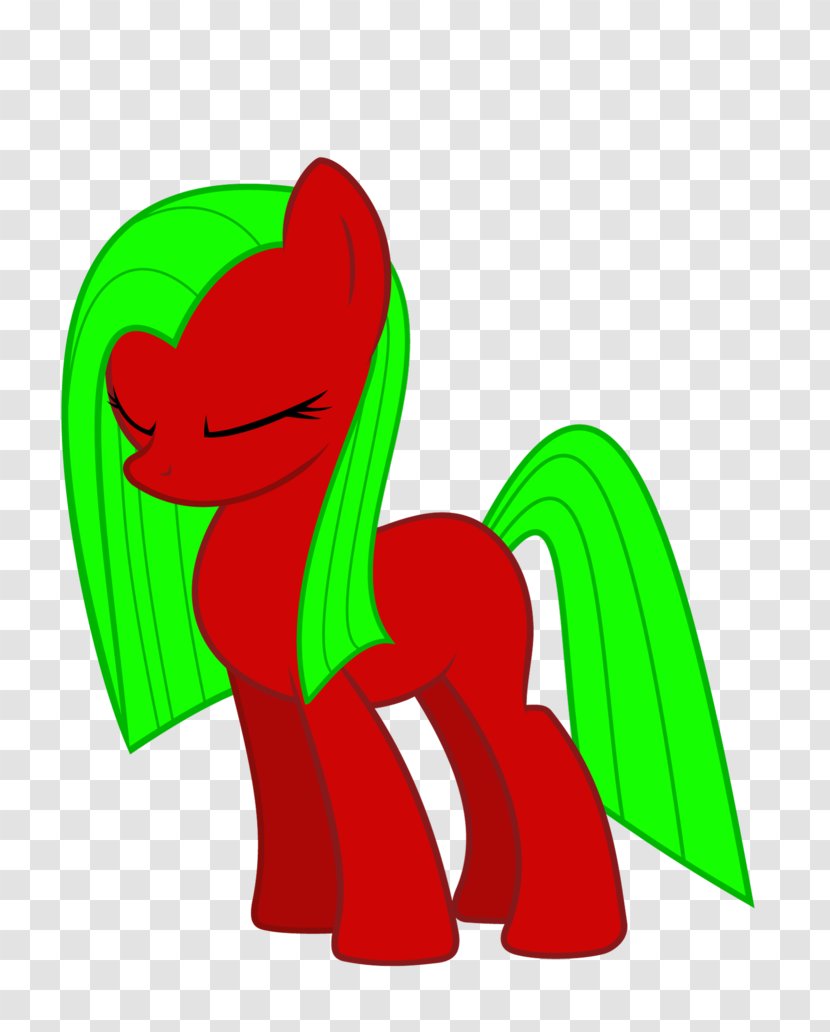 Pony Horse Character Clip Art - Tree Transparent PNG