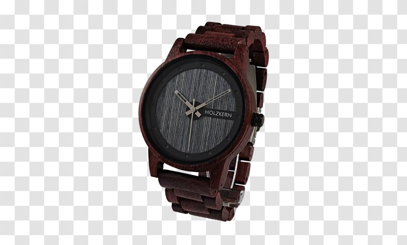 Wood Watch Doong (Walnut/Marble) Quartz Clock Bands - Automatic Transparent PNG
