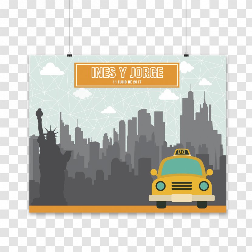 New York City Sticker Wall Decal Brand - Photocall Transparent PNG