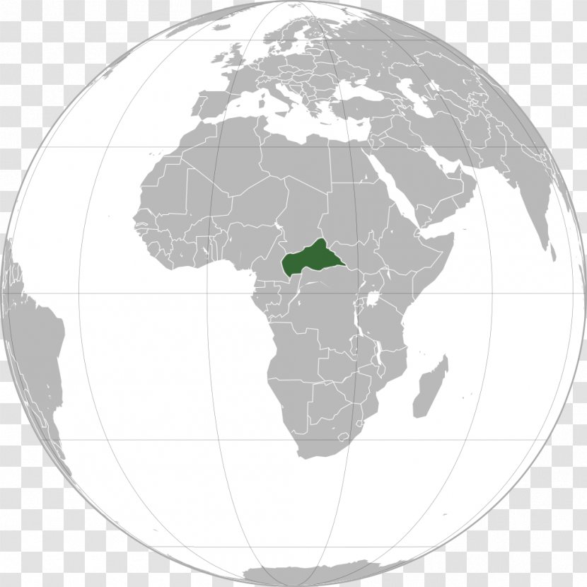 World Map Orthographic Projection In Cartography Transparent PNG