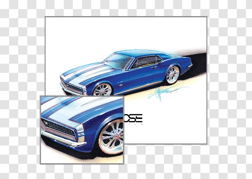 Classic Car Ford Mustang Chevrolet Camaro Automotive Design - Model - Chip Foose Transparent PNG