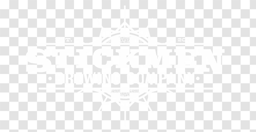 Line Font - White - Beer Hall Transparent PNG