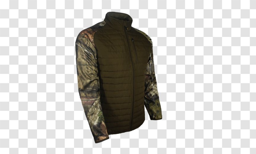 Jacket Sleeve Outerwear Product - Mossy Oak Fleece With Hood Transparent PNG
