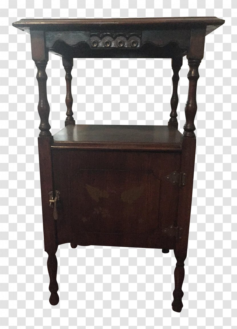 Bedside Tables Antique - Furniture Transparent PNG