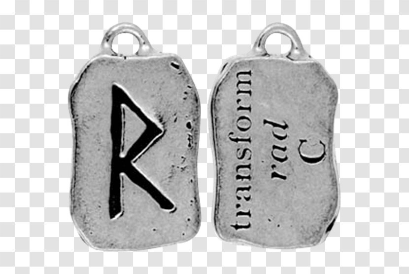 Earring Silver Charms & Pendants Font - Black And White Transparent PNG