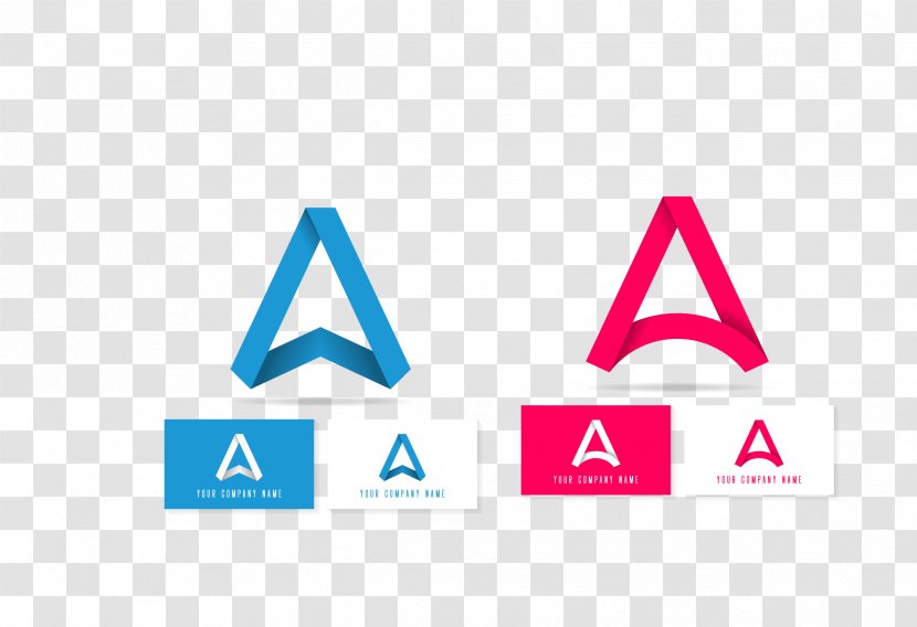 Logo Business Card Icon Design - Symmetry - Letters Transparent PNG