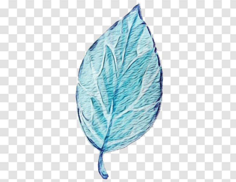 Green Leaf Watercolor - Plant Thread Transparent PNG