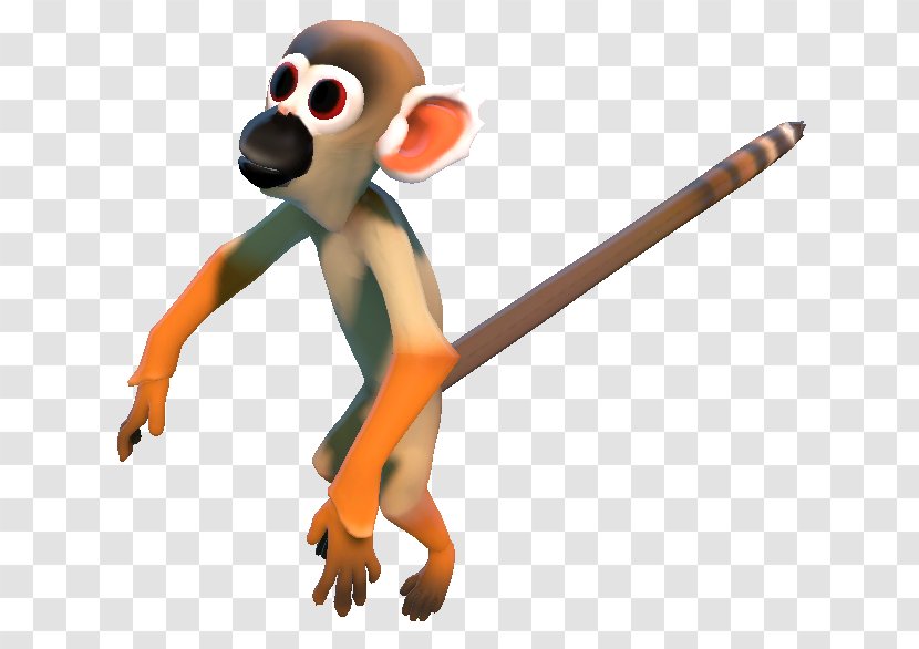 Monkey Primate Animal Figurine Technology - Tail Transparent PNG