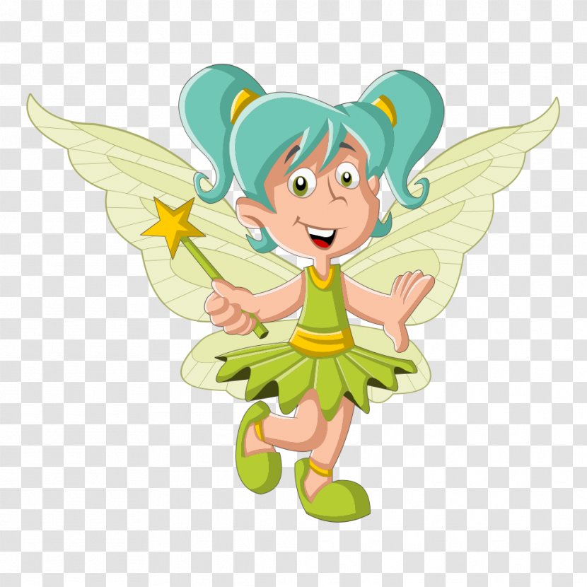 Royalty-free Cartoon Illustration - Flower - Fairy Transparent PNG