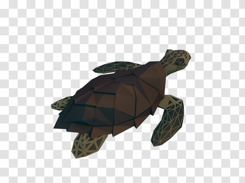 Tortoise Emydidae - Turtle - Low Poly Transparent PNG
