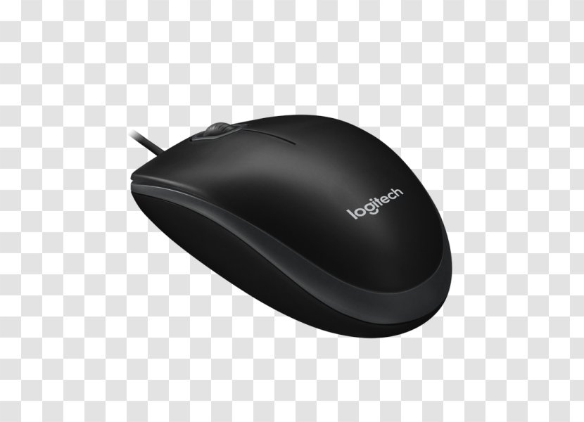 Computer Mouse Logitech B100 Electronic (India) Private Ltd Optical - Device - Dell Laptop Power Cord Car Transparent PNG