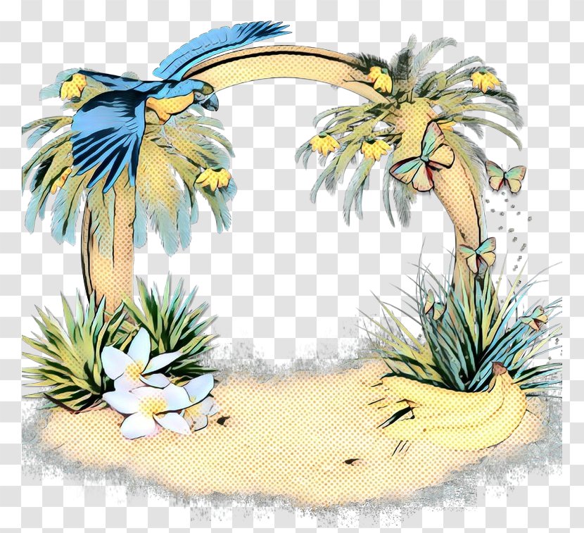 Floral Design Illustration Yellow Flowering Plant - Tree Transparent PNG