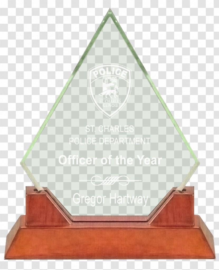 Glass Award Trophy Crystal Engraving - Emergency Medical Services Transparent PNG