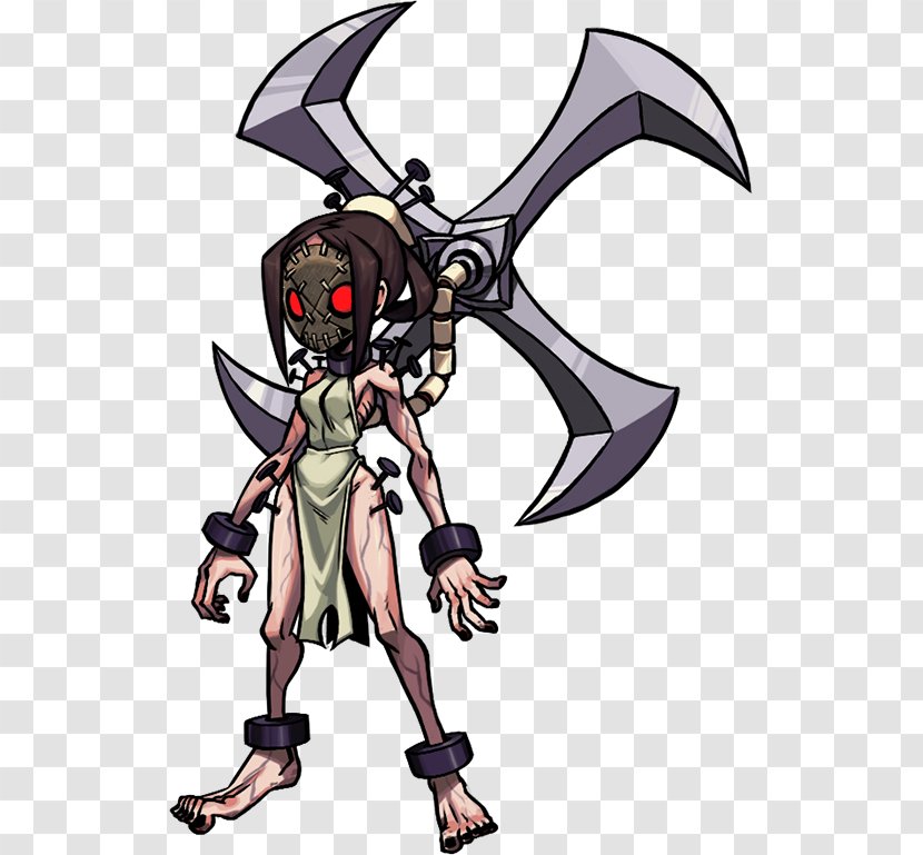 Skullgirls Reverge Labs Video Game Fighting Arcade - Mythical Creature - Weapon Transparent PNG