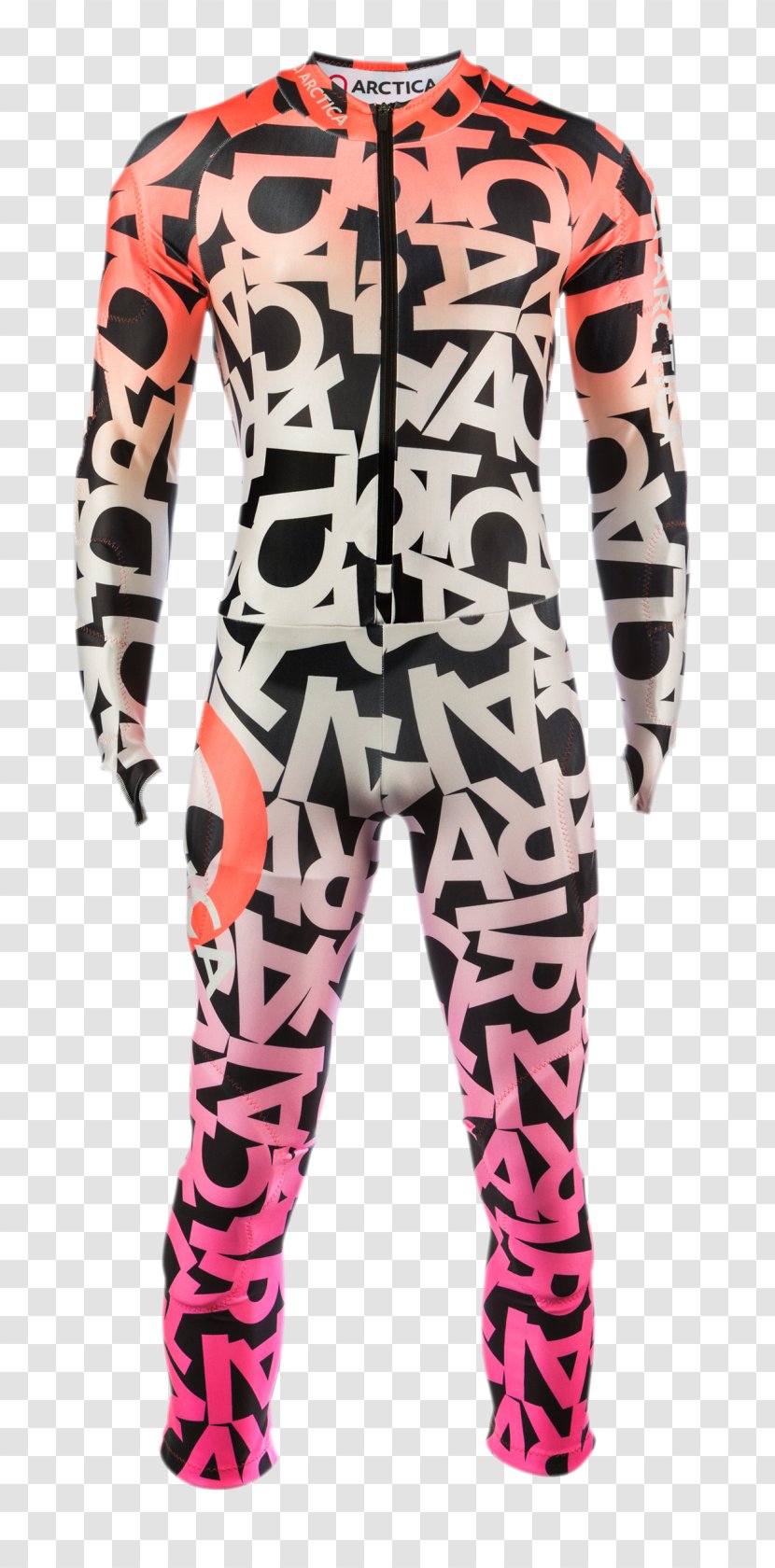 Speedsuit Racing Clothing Skiing - Pink Transparent PNG