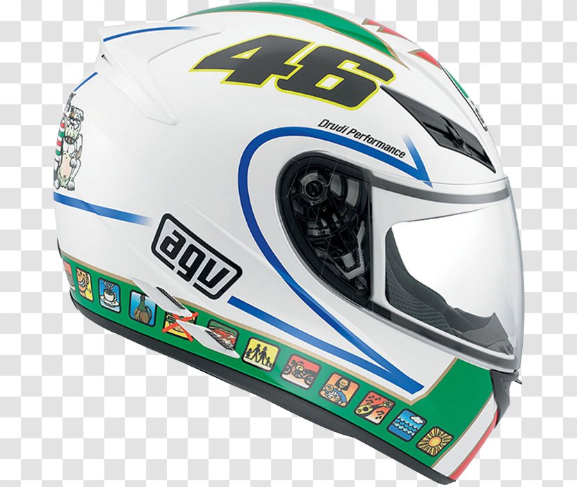 Motorcycle Helmets AGV Dainese - Franco Morbidelli Transparent PNG