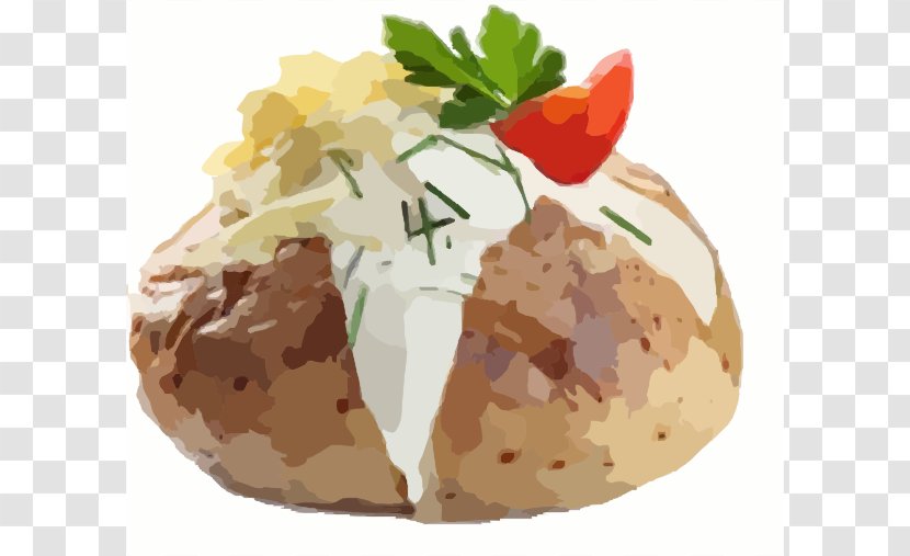 Baked Potato Mashed Salad Coleslaw Clip Art - Stock Photography - Loaded Cliparts Transparent PNG