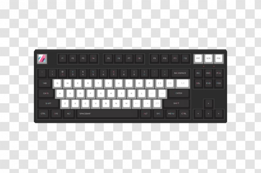 Computer Keyboard Numeric Keypads Space Bar Laptop Touchpad Transparent PNG