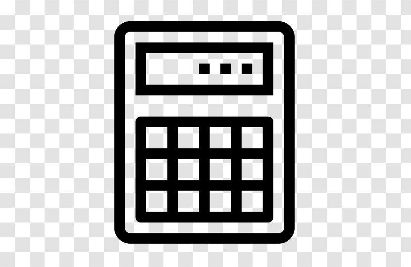 Clip Art - Brand - Calculator Icon Transparent PNG