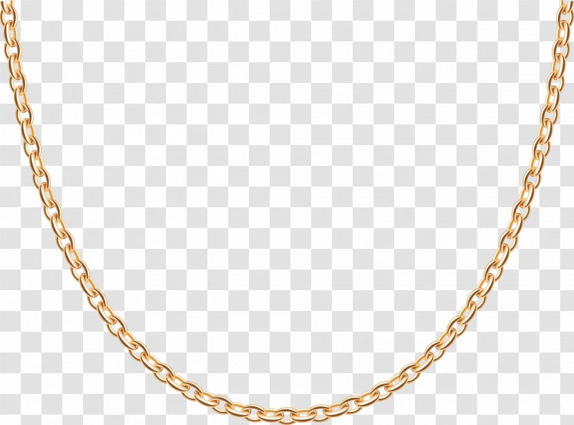 Earring Necklace Gold Jewellery Chain - Lobster Clasp - Jewelry Transparent PNG