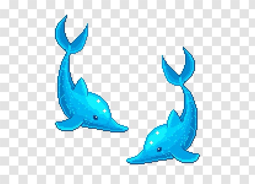 Ecco The Dolphin - Cartoon - Silhouette Transparent PNG
