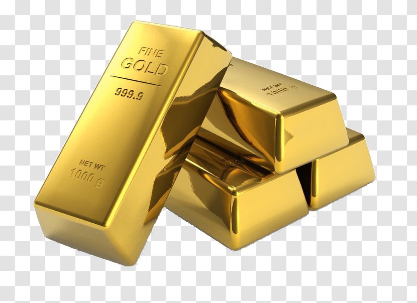 Gold Bar Bullion As An Investment Carat - Material Transparent PNG