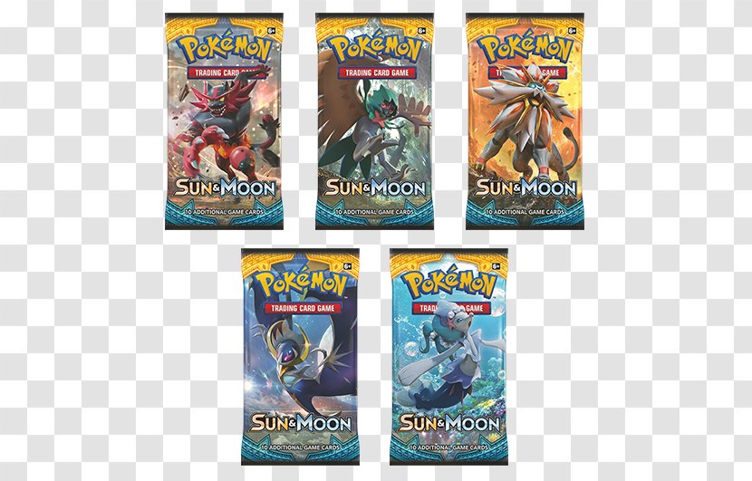 Pokémon Sun And Moon Ultra Trading Card Game Booster Pack - Toy - Pok%c3%a9mon Transparent PNG