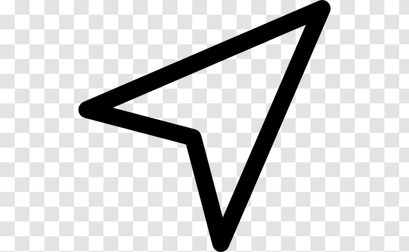 Computer Mouse Pointer Cursor - Black Transparent PNG