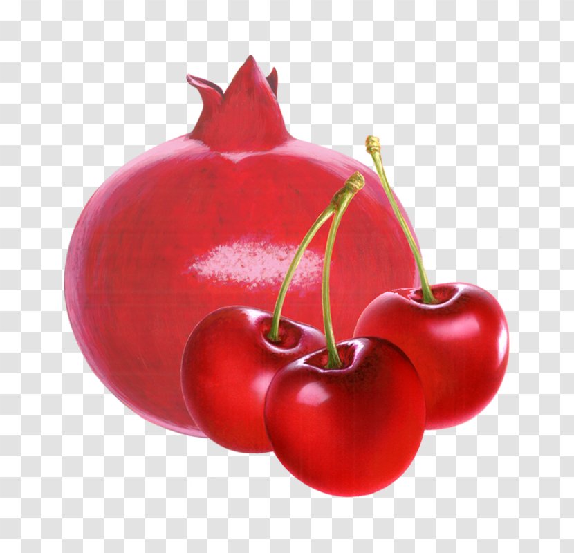 Food Barbados Cherry Cranberry - Pomegranate Transparent PNG