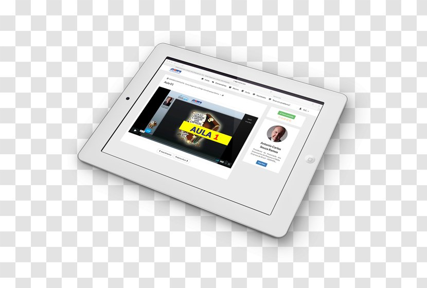 Product Design Electronics Multimedia - Ipad White Transparent PNG