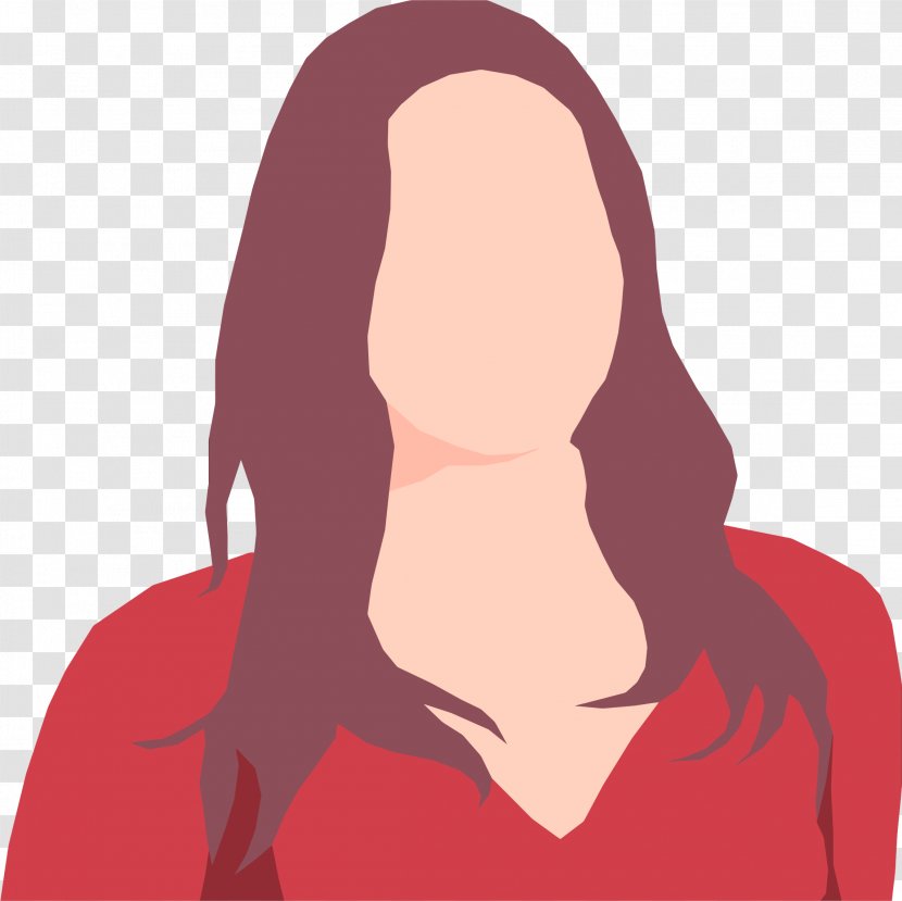 Suit #2 Female Avatar Clip Art - Silhouette Transparent PNG