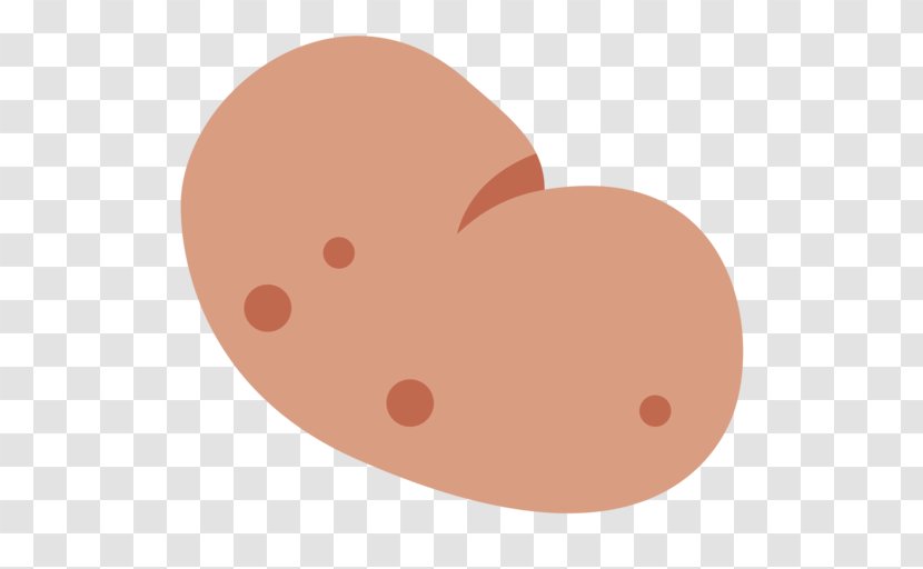Sweet Potato Emoji Chicken Mull Kugel - Heart Transparent PNG