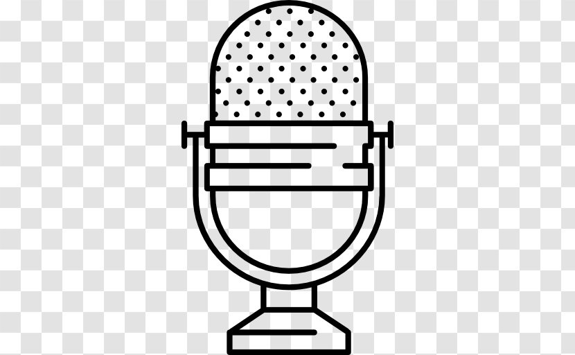 Microphone Human Behavior Line Clip Art - Area Transparent PNG