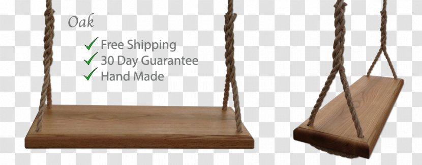 Swing Tree Furniture Wood Rope - Hardwood Transparent PNG