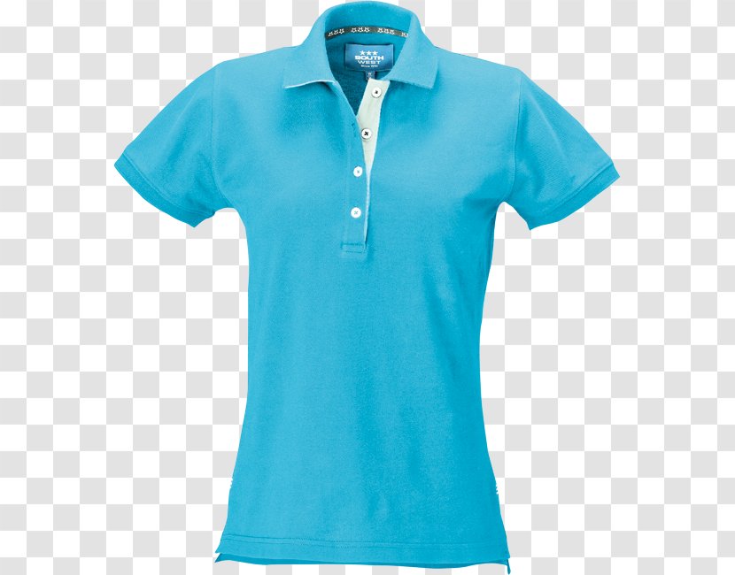 T-shirt Polo Shirt Top Piqué - Collar Transparent PNG