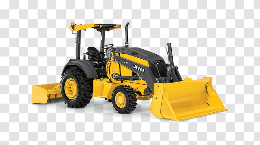 Bulldozer John Deere Heavy Machinery Loader - Backhoe - Limited Outlook Transparent PNG