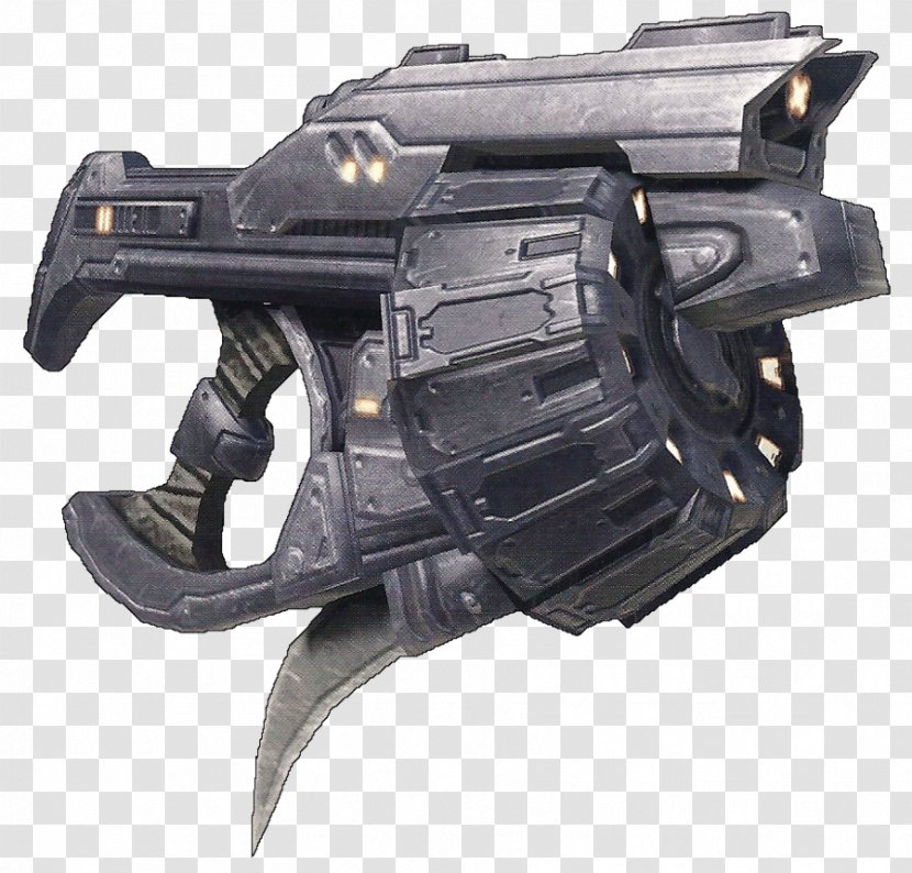 Trigger Halo 3: ODST Wars Pistol - Cartoon Transparent PNG