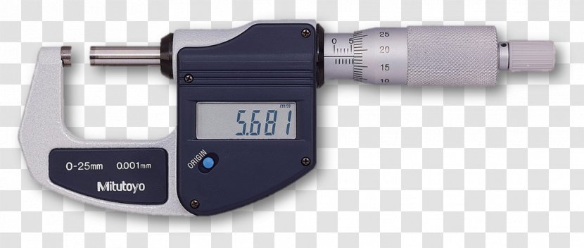 Micrometer Mitutoyo Bore Gauge Measuring Instrument - Vernier Scale - Electronics Transparent PNG