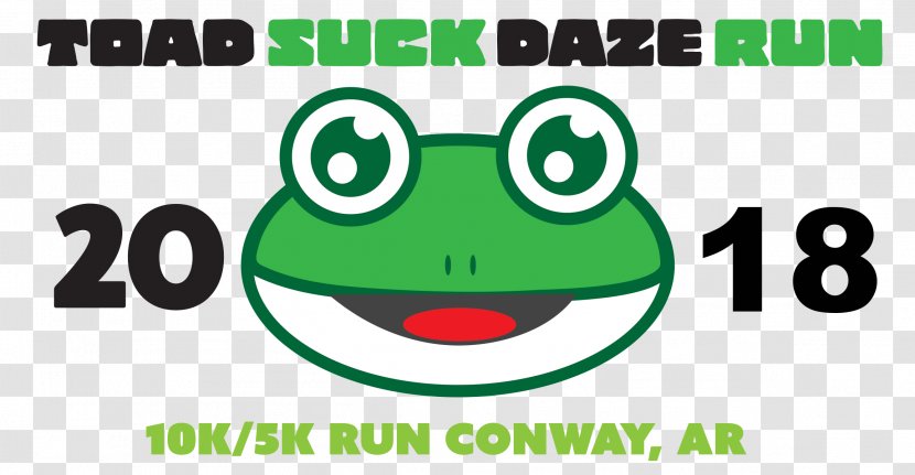 Toad Suck Daze Suck, Arkansas 5K Run Tree Frog Road - Organism - Logo Transparent PNG